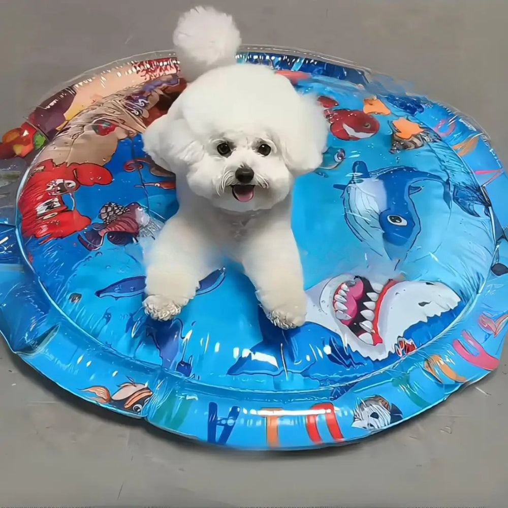 Tapis Aquatique Rafraîchissant – Confort d’Été pour Chien & Chat