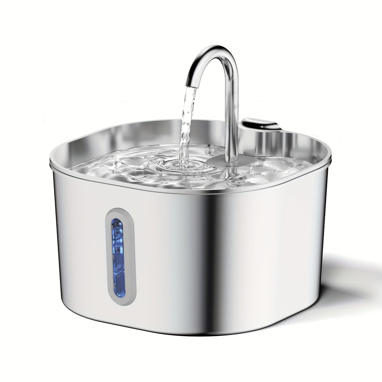 Fontaine 2.2L inox ultra-silencieuse pour chat & petit chien