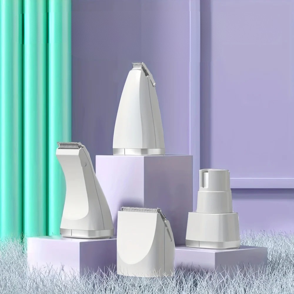 Tondeuse Multi-Têtes Silencieuse pour Chiens et Chats