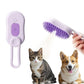 Brosse Vapeur 3-en-1 pour Animaux – Démêlage, Massage & Soin du Pelage