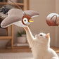 Oiseau Interactif Électrique Rechargeable pour Chat